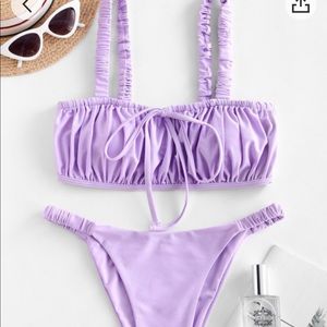 Purple Scrunch Bikini